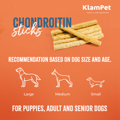 Chondroitin Sticks 6"