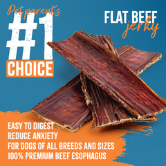 Flat Beef Jerky 6"